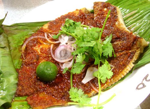 Cá đuối nướng sambal