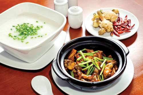 cháo ếch