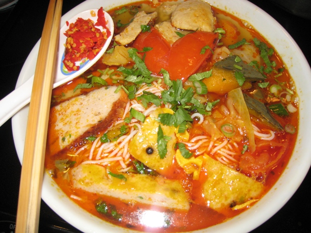 Bún chả cá Nha Trang