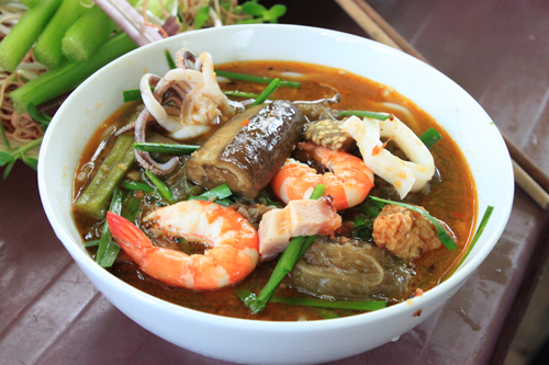 Bún mắm cá