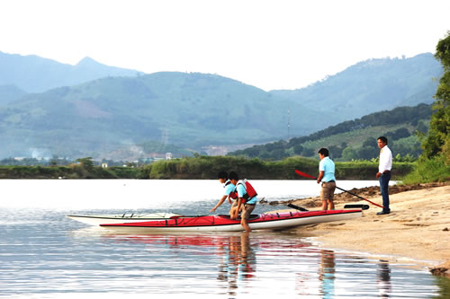 Chèo thuyền Kayak