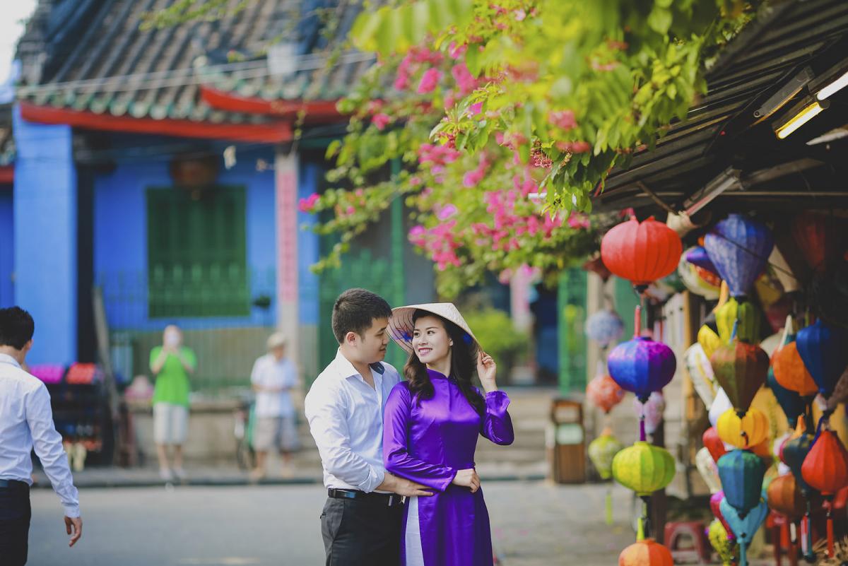 Chụp một bức ảnh kỷ niệm đặc biệt ở Hội An