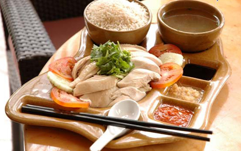 Cơm gà Singapore