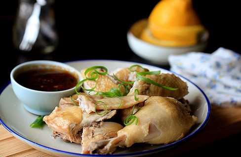 Gà hấp Trung Quốc