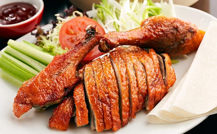 món vịt quay Tứ Xuyên