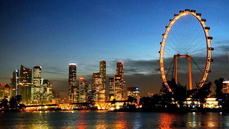 Du lịch Singapore - ngắm nhìn quốc đảo 360 độ từ Singapore Flyer